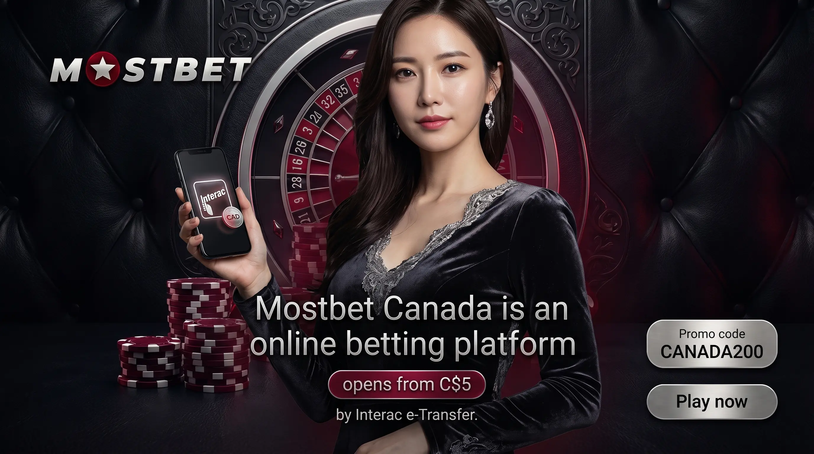 Mostbet Canada offer for Canadian players in numbers
