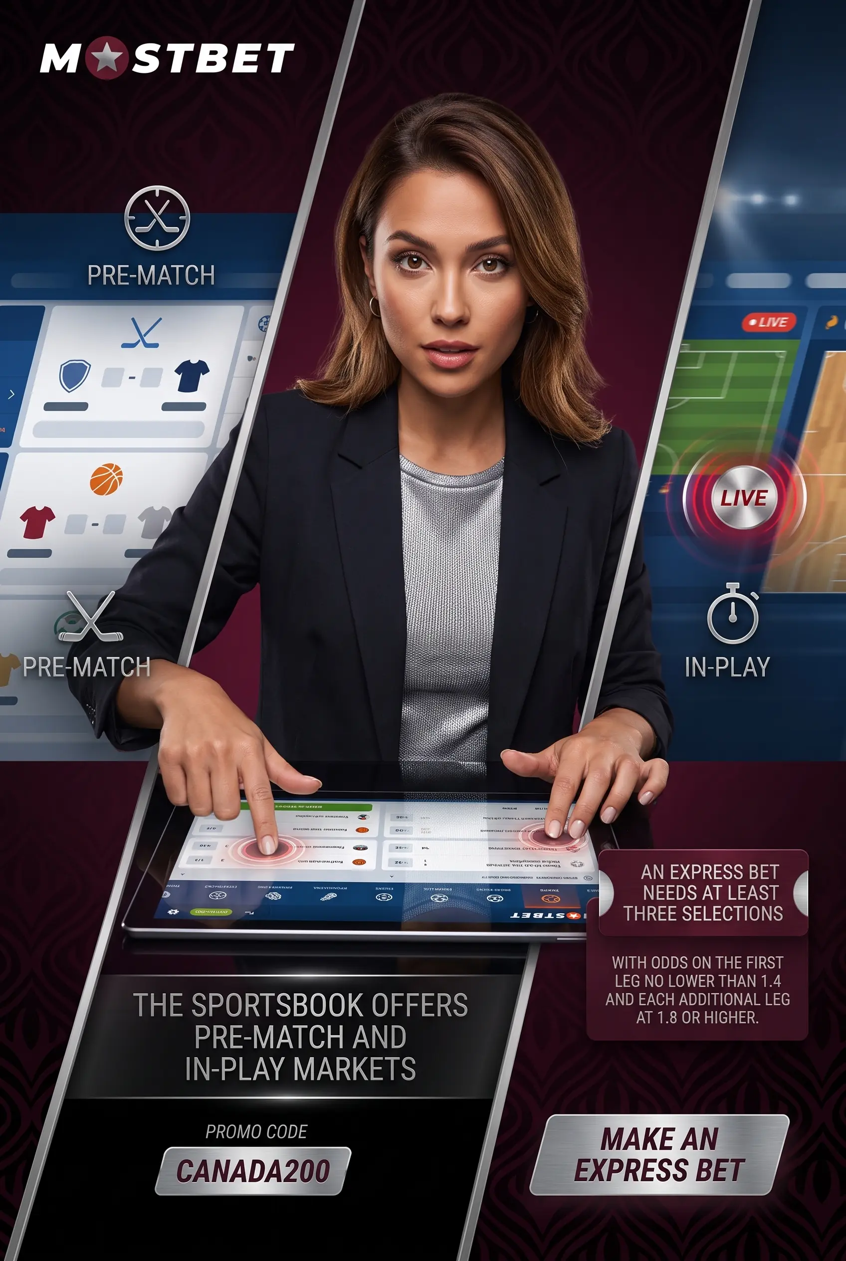Mostbet sports betting coverage
