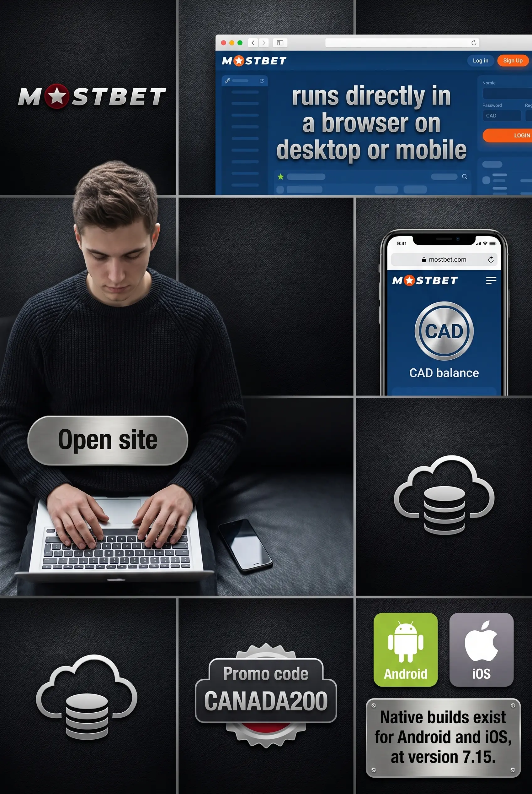 Mostbet device access on desktop and mobile