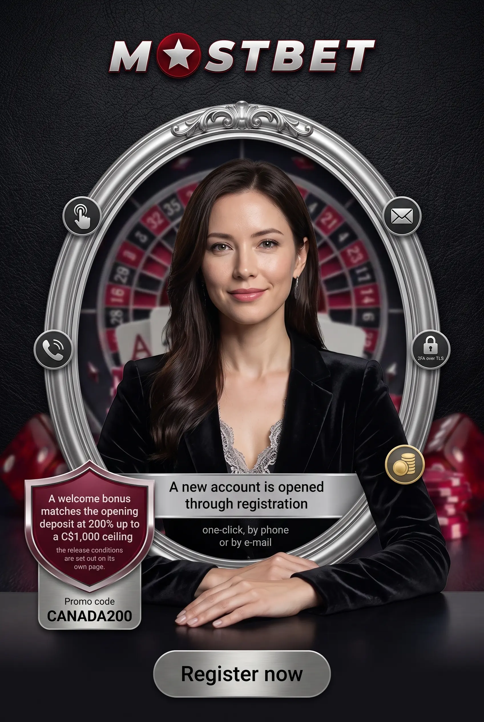 Mostbet registration and account access