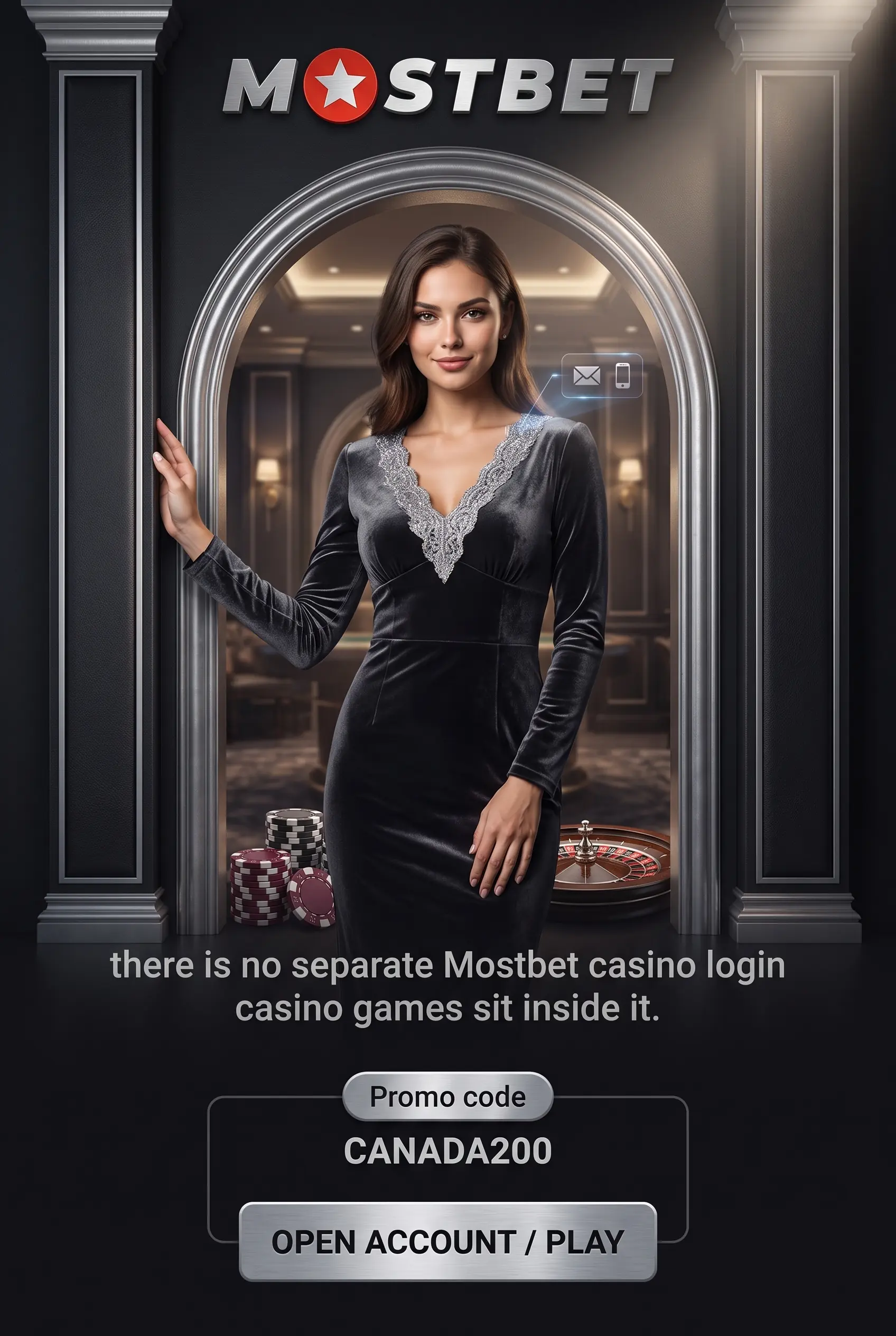 Credentials needed before Mostbet login