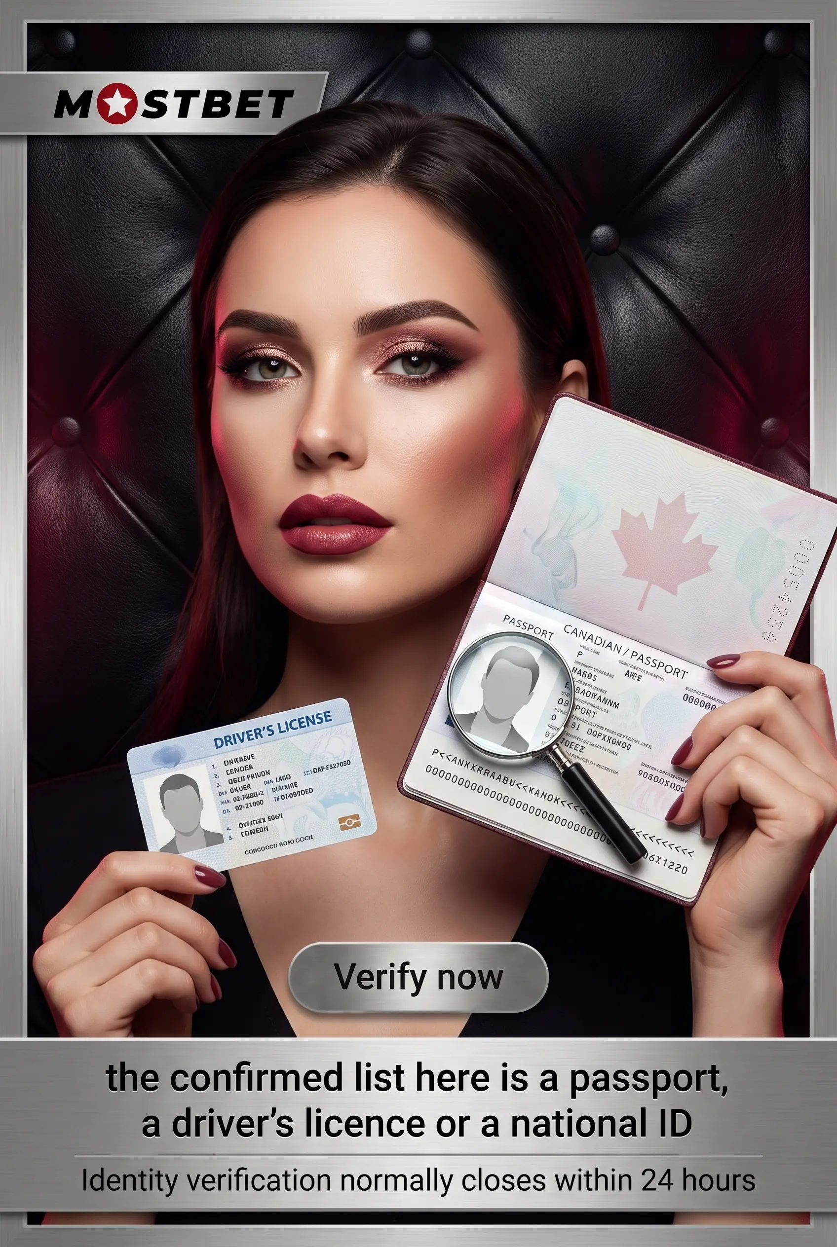 Mostbet account verification documents